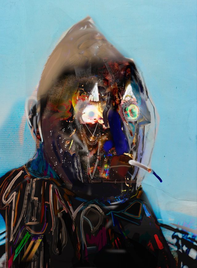 Alex Fischer, Bluenose, 2011, 15×11″, digital